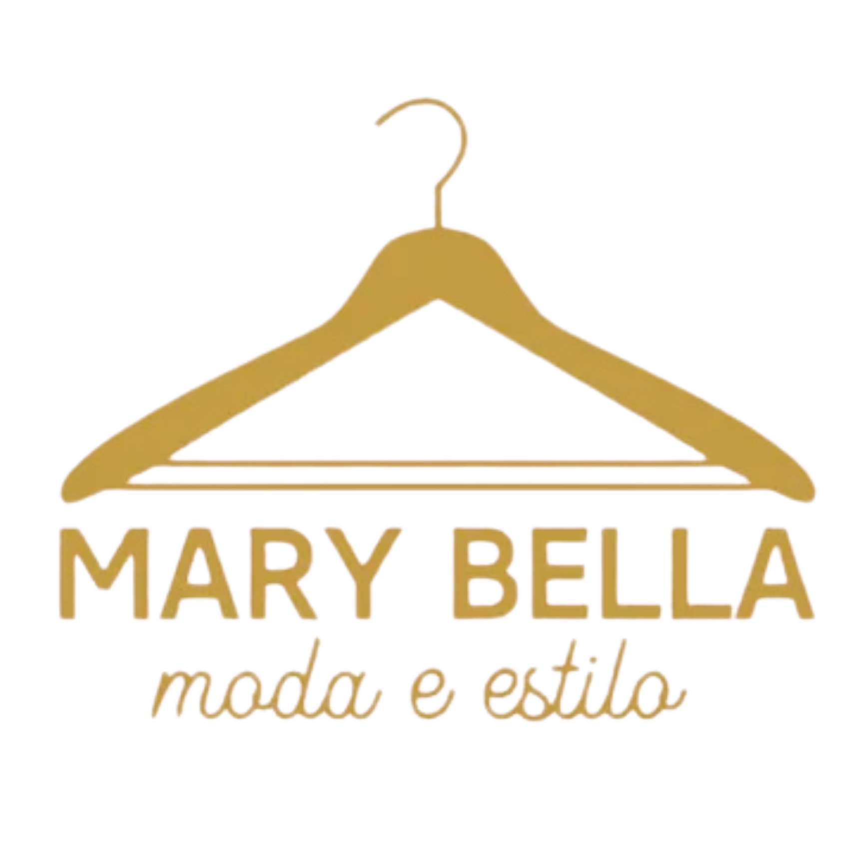 Cabide de roupa com o nome Mary Bella Moda